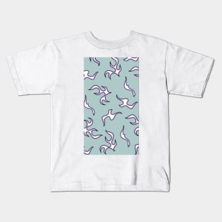 Aesthetic flame Kids T-Shirt